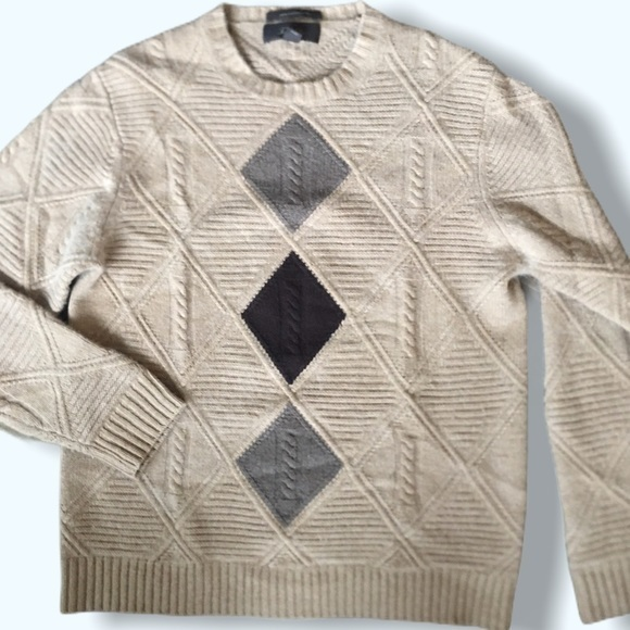 Tasso Elba Cashmere Sweater M EUC - Picture 1 of 6